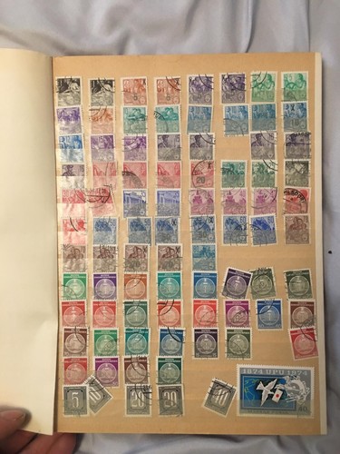 Briefmarken album - briefmarken,