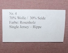 Merino Wolle Seide Stoff 70/30