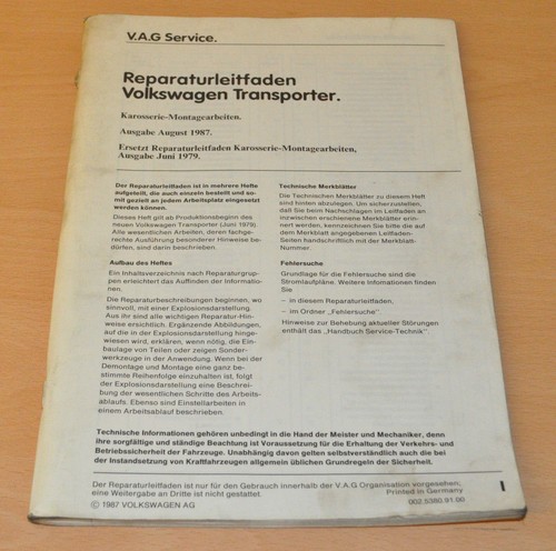 Transporter karosserie - vw, t3