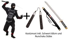 Kostüm schwarzer Ninja