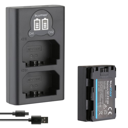 Akku lcd lader für sony - akku,