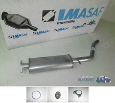 IMASAF Auspuff Mitteltopf+Anbauteile für Fiat Punto 1.8 130 HGT (188) 1999-2012