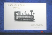 Henschel Katalog 1907 (EE190) FAKSIMILE Archiv Verlag Eisenbahn