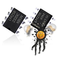 2 x LM258 dual zweifach