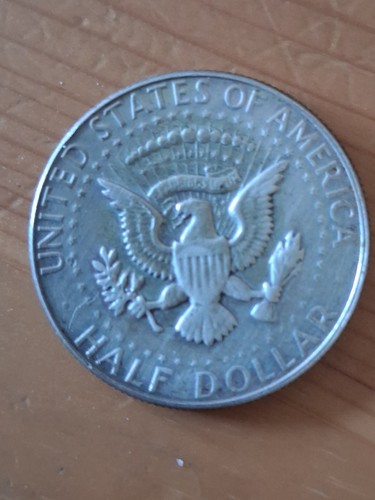 Half dollar silber - half,