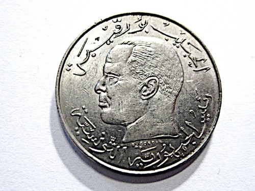 Tunesien dinar 1968 - 1/2,