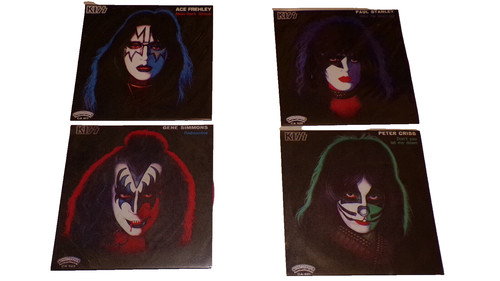 Kiss inch vinyl 4er - kiss, 7"