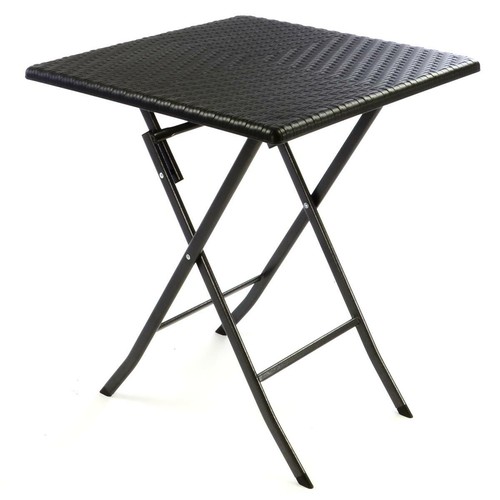 Klapptisch rattan optik - klapptisch, rattan-optik