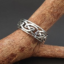 Keltischer Herren Silberring