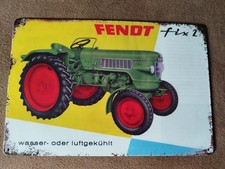 Blechschild fendt fix - fendt,