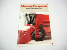 Prospekt Massey Ferguson MF 30 32 34 38 Mähdrescher 1991