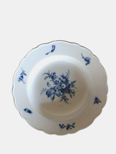 Porzellan meißen blaue blume - porzellan,