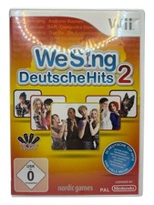 We Sing: Deutsche Hits 2 Nintendo Wii | Musikspiel | Deutsch | geprüft gut