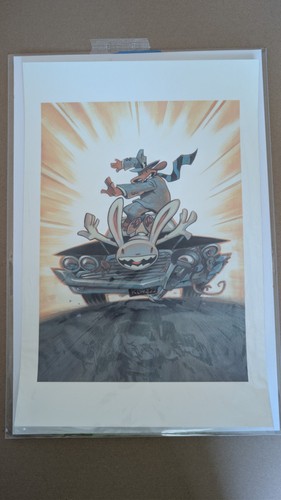 Sam max 12x18 poster - max,