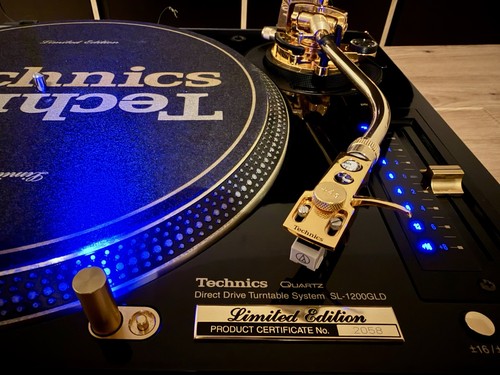 Technics 1200gld 24k gold - technics,