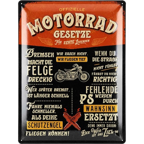 Retro blechschild - retro,