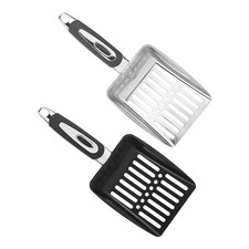 Katze Sandschaufeln Netzschaufeln stabil Reinigungswerkzeug tiefe Schaufeln tragbar Haustier