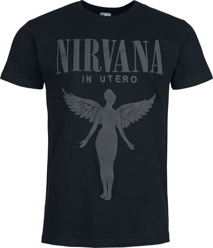 Nirvana shirt herren angel - t-shirt,