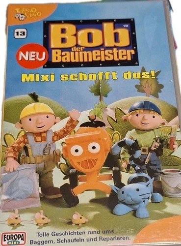Vhs video kassette bob der - vhs,