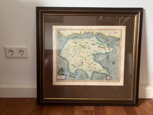 Antike landkarte von gerhard - landkarte,