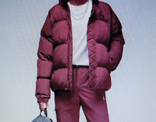 ?NIKE Jordan dicke Winterjacke Jecket Jacke Puffer weinrot bordea?NEU Gr. XL?