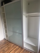 Pax Schiebetüren in Weiß Schrank Von Ikea