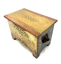 Antike Messing & Kupfer Kamin