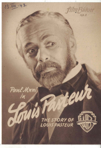 Louis pasteur filmprogramm - pasteur,
