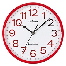 ATLANTA Funkwanduhr 4378/1 rot