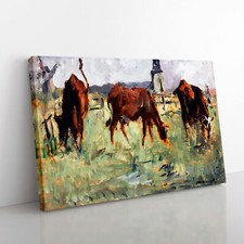 Kühe auf einem Feld von