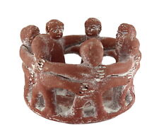 Budawi® Freundeskreis aus Ton mit 7 Figuren Handarbeit aus Mexiko rot