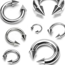 Circular hufeisen ring spitzen - circular,