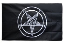 Fahne Flagge Baphomet Church