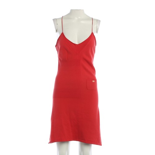 Chanel kleid rot gut - s,