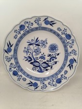  Hutschenreuter Zwiebelmuster Runde Tiffe Servierplatte Wie Neu Ca 26 Cm