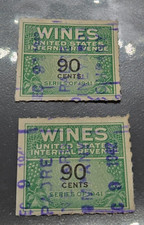 US #RE144 Pair Of 90 Cent