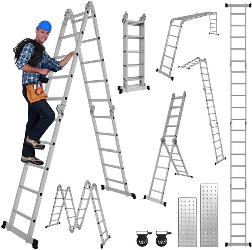 4x4 mehrzweckleiter 470cm - 470cm,