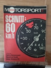 DDR Illustrierter Motorsport 10/73 Rallye Sachsenring, Motorboot Grunau u. Brand