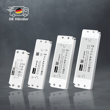 LED Trafo 12V 24V 15W 20W 30W 40W 60W 75W 100W Extra Dünn Flach Netzteil Treiber