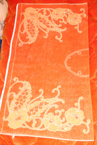 Ddr badetuch orange gelb - badetuch, orange-gelb