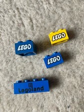 LEGO® Bausteine mit Lego-Schriftzug uralt, 60er / 70er Legoland, versch. Größen