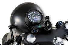 Halter DAYTONA cafe racer Velona 60 mm und Micro Tacho Drehzahl  Instrumente