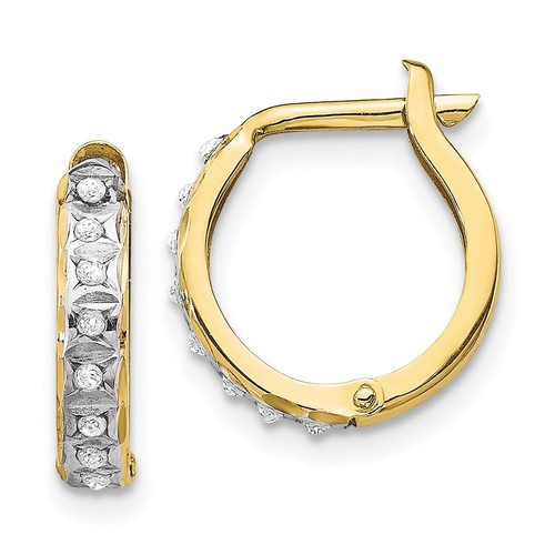 10k gelbgold 01ct - 0,01ct, diamant
