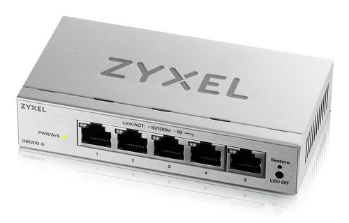 Zyxel gs1200 5v3 port - gs1200-5v3, 5-port