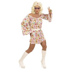 DRAG QUEEN HIPPIEKOSTÜM 70er