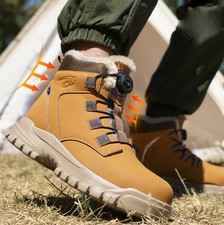 NEU - Sicherheitsschuhe Winter Stahlkappe Arbeitsschuhe warm & rutschfest