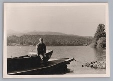 Walchensee - Ruderboot - Altes Foto 1950er