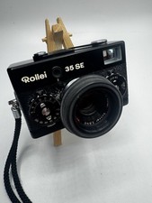Rollei 35SE analoge Kompaktkamera mit Sonnar 2,8 / 40 mm Objektiv 35 SE schwarz