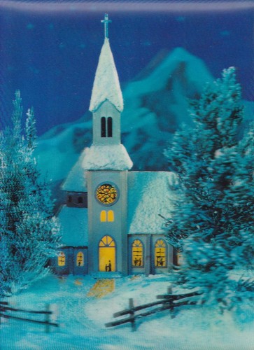 Postkarte weihnachten - 3d-postkarte,