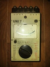 DDR Multi- Messgerät, Multimeter, Universalmesser "Uni 7" VEB R.Nr.7